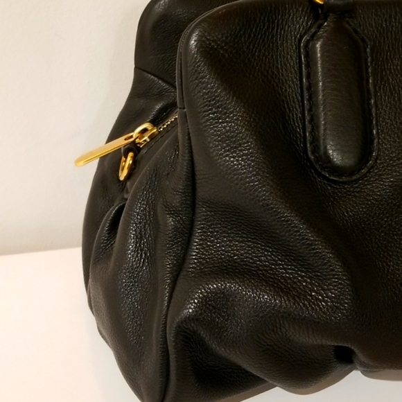 Marc by Marc Jacobs "New Q Baby Groovee" Leather Satchel - Picture 3 of 13